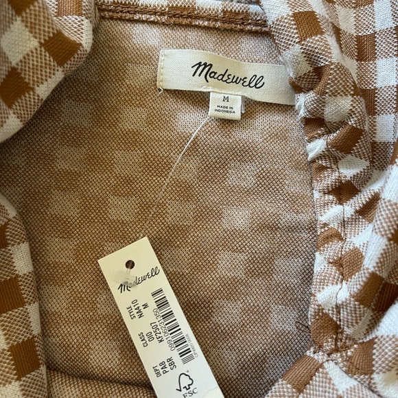Madewell button front top - Picture 4 of 4